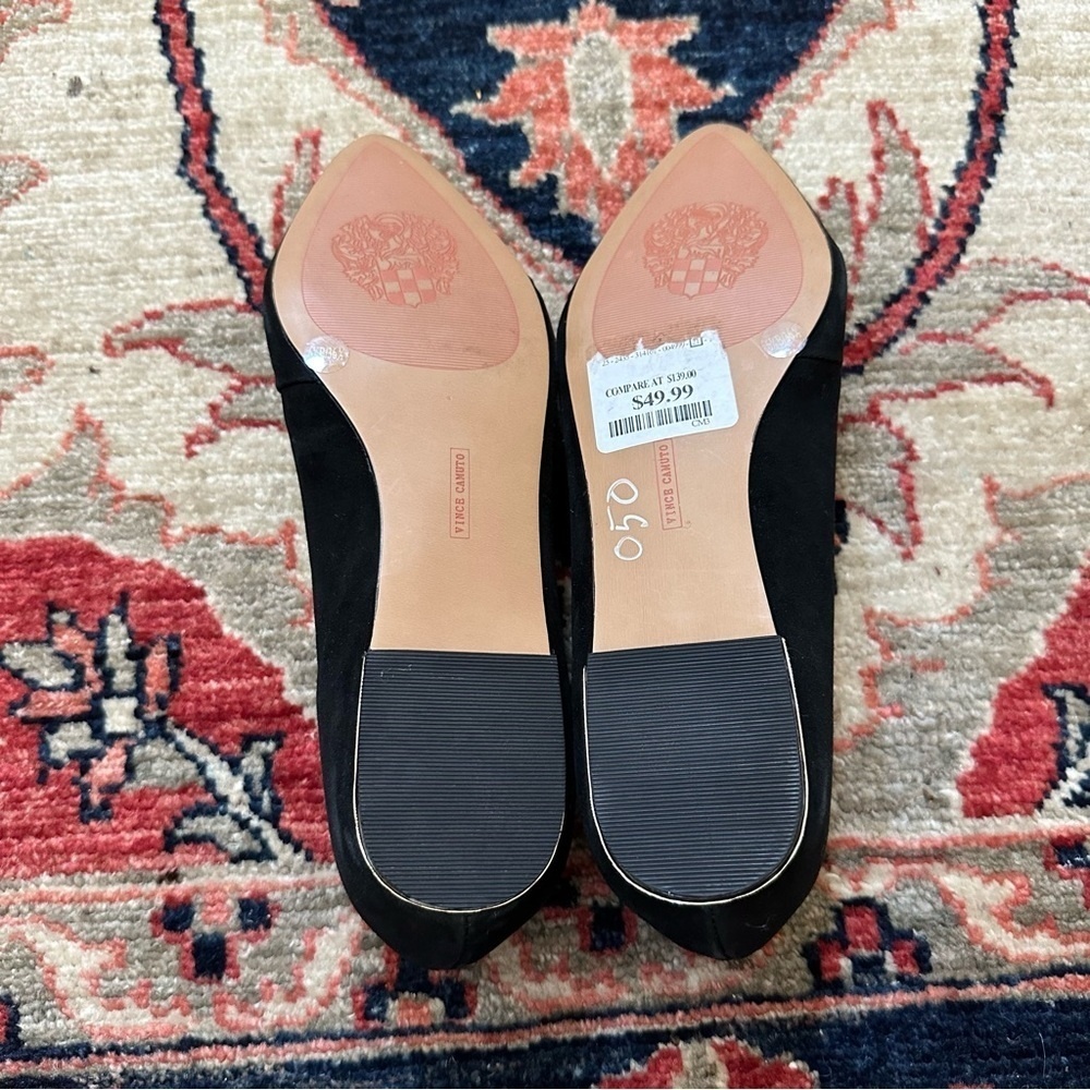 Vince Camuto Allera Suede Leather Flats - Picture 8 of 9